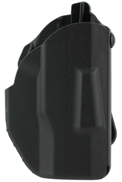 100394.jpg Safariland 737889518411 7378-7TS-ALS Black SafariSeven Fits Glock43 Compatible w/ Laser Max CF-G42-LC Belt Loop/Paddle Mount Right Hand