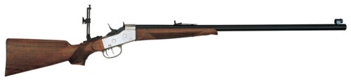 105617.jpg Davide Pedersoli 010S822457 Rolling Block Creedmoor #2 Full Size 45-70 Gov 1rd, 30" Blued Round Steel Barrel, Blued Steel Receiver, Walnut Fixed Stock, Double Set Trigger, Right Hand