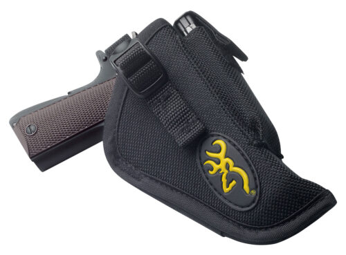 106229.jpg Browning 12903012 Ballistic OWB Black Nylon Belt Loop Fits Browning 1911 Right Hand