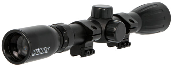 109322.jpg Konus 7351 KonusFire Matte Black 3-9x32mm 1" Tube 30/30 Reticle Includes Mounting Rings