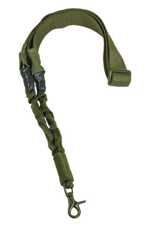 109675.jpg NcStar AARS1PG Single Point Sling Green Nylon 44"-60" OAL Adjustable Bungee