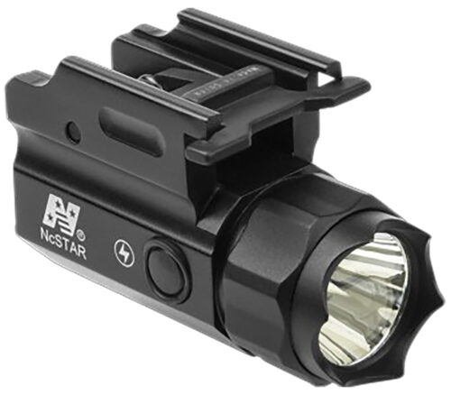 109679.jpg NcStar ACQPTF Compact Flashlight QR w/Strobe Black 150 Lumens White Cree LED