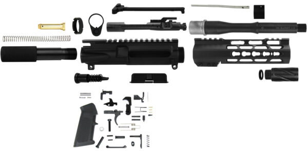 117685.jpg TacFire SSPK300LPK7K AR-15 Pistol Build Kit KeyMod 300 Blackout Black Steel