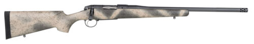 119450.jpg Bergara Rifles BPR33308 Premier Highlander 308 Win 4+1 20" Sniper Gray Cerakote Fluted Barrel, Sniper Gray Cerakote Stainless Steel Receiver, Woodland Camo Grayboe Stock