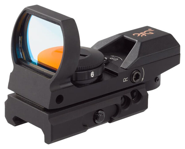 119590.jpg Browning 1290230 Buck Mark Reflex Sight Black Anodized 1x 3 MOA Red Dot Reticle, Picatinny Rail Mount