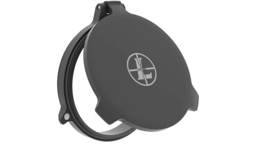 LEUPOLD LENS COVER ALUMINA 40MM FLP BK