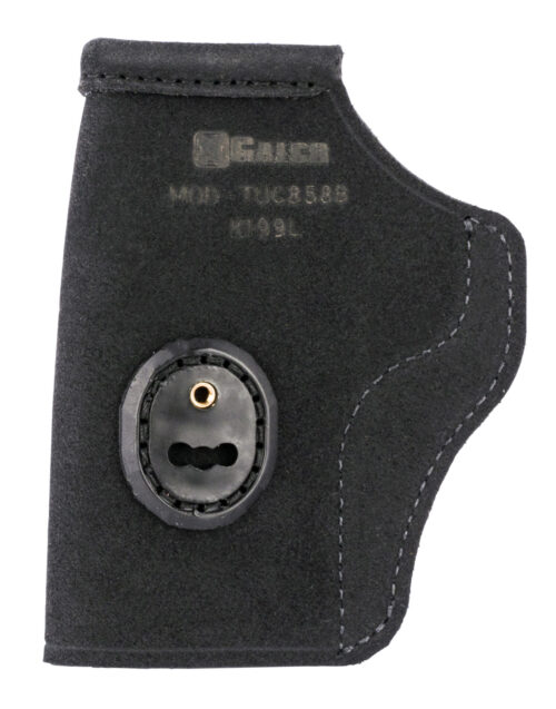 120180.jpg Galco TUC858B Tuck-N-Go 2.0 IWB Black Leather UniClip/Stealth Clip Fits S&W M&P Shield EZ Ambidextrous