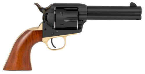 121385.jpg Taylors & Company 550430 Old Randall 357 Mag Caliber with 4.75" Barrel, 6rd Capacity Cylinder, Overall Blued Finish Steel & Walnut Navy Size Grip