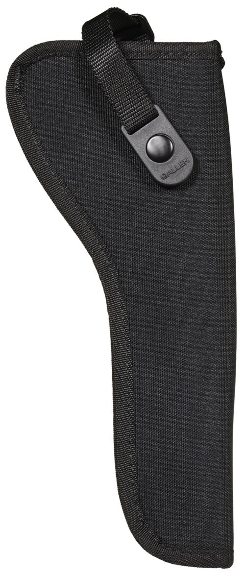 Allen 44810 Cortez  Size 10 OWB Style Black Polyester, Adjustable Strap & Belt Loop Mount Type fits 7-8.5" Barrel Medium-Large DA Revolver Right Hand