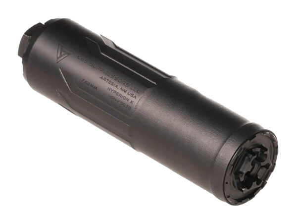 124950-1.jpg CGS SUPPRESSORS CGS-HYPERION-K Hyperion K Compact 7.62x39mm 6.37" Black Anodized 1.75"