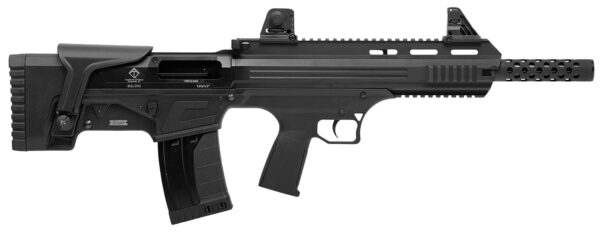 128770.jpg ATI ATIG20BDB Bulldog 20 Gauge 3" 16" 5+1 Black Steel Barrel, Black Aluminum Receiver, Picatinny Rail, Black Fixed Bullpup Stoc & Grip