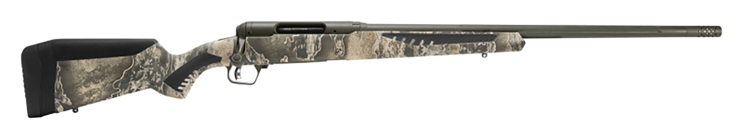 131021.jpg Savage Arms 57740 110 Timberline 300 WSM 2+1 24", OD Green Cerakote, Realtree Excape Fixed AccuStock with AccuFit