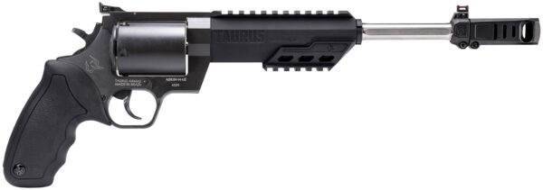 131305.jpg Taurus 2460101RH Raging Hunter 460 S&W Mag 5rd 10.50" Matte Black Barrel Matte Black Oxide Steel Cylinder & Frame Black Rubber with Integrated Cushion Insert Grip