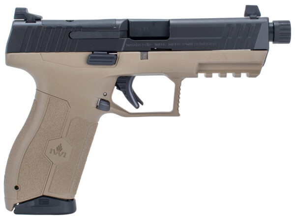 131657.jpg IWI US M9ORP17TFD MASADA 9mm Luger 4.60" TB 17+1 Flat Dark Earth Flat Dark Earth Interchangeable Backstrap Grip