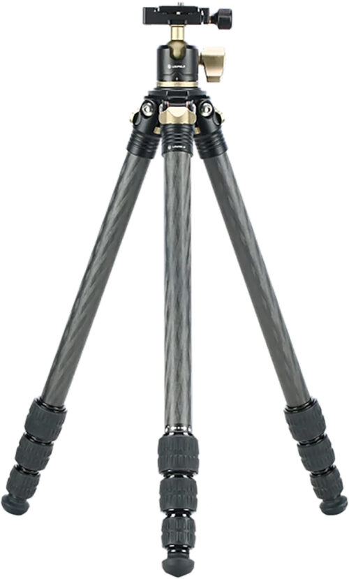 Leupold 180380 Alpine Tripod Kit 5-58" High Black Carbon Fiber