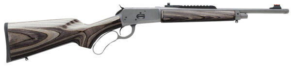 134053.jpg Chiappa Firearms 920409 Wildlands 1892 Full Size 44 Mag 5+1 16.50" Mystikote Dark Gray Steel Barrel, Mystikote Dark Gray Picatinny Rail Steel Receiver, Fixed Gray Laminate Stock