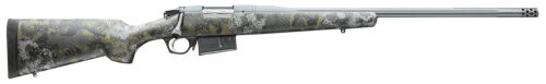 142685.jpg Bergara Rifles BPR2665CM Premier Canyon 6.5 Creedmoor 3+1 20" Sniper Gray Cerakote Fluted Barrel, Sniper Gray Cerakote Steel Receiver, Swamper Rouge Camo AG Composite Stock
