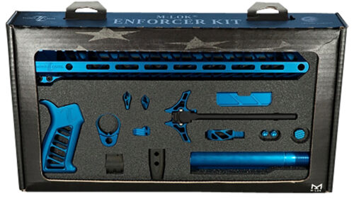 Timber Creek Outdoors TCOEKB Enforcer Complete Build Kit Blue Anodized for AR-15