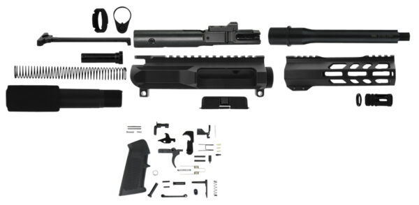 146786.jpg TacFire AR Build Kit 9mm Luger 7.50" Barrel Black for AR Platform