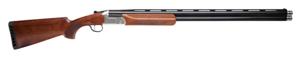 148278.jpg Stevens 18748 555 Sporting 12 Gauge 3" 2rd 30" Vent Rib Barrel, Silver Aluminum Receiver, Turkish Walnut Adjustable Comb Stock