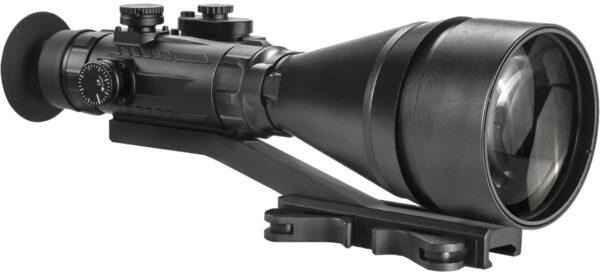 OE-NWS_web AGM Global Vision 15WP6623484111 Wolverine Pro-6 3AW1 Night Vision Rifle Scope Matte Black 6x100mm Gen 3 Auto-Gated White Phosphor Level 1 Illuminated Red Chevron w/Ballistic Drop Reticle