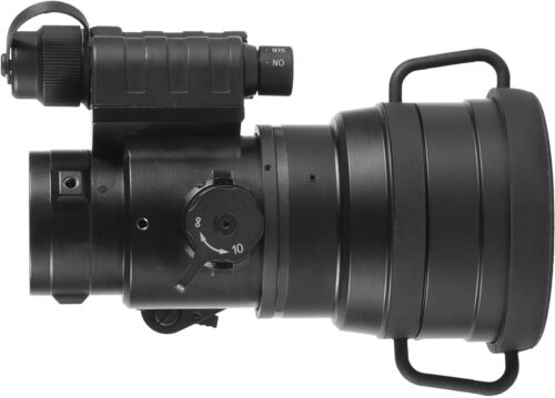 AGM Global Vision 16CO2123283111 Comanche-22 3AL1 Night Vision Rifle Scope Black Unity 1x80mm Gen 3 Auto-Gated Level 1