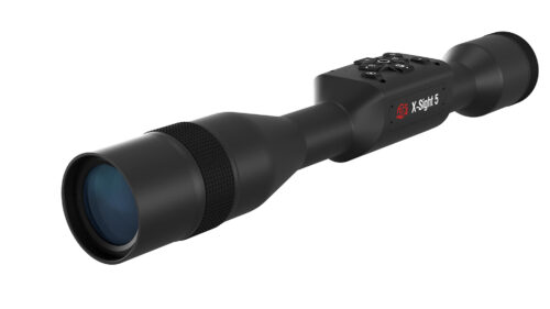 156250.jpg ATN DGWSXS5255P X-Sight 5 Night Vision Rifle Scope Black Anodized 5-25x, 30mm Tube Gen 5 Smart Mil Dot Reticle