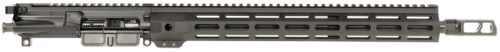 156636.jpg Bushmaster 0040011BLK Bravo Zulu Complete Upper 5.56x45mm NATO 16" CMV Nitride, Black, Flat Top Aluminum Rec, 14" BFI M-LOK Handgaurd, Snake Charmer Muzzle Brake, Mid-Length Gas, Fits AR-15
