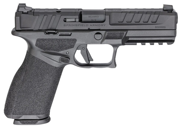 157498.jpg Springfield Armory EC9459BU Echelon Full Size 9mm Luger 20+1 4.50" Black Melonite Steel Barrel & Optic Ready/Serrated Steel Slide, Black Polymer Frame w/Picatinny Rail, Textured Grip, 2 Mags