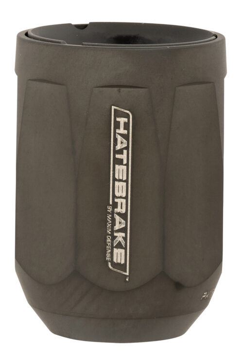 Maxim Defense MXM47709 Hate Brake  30 Cal (7.62mm), 5/8"-24 tpi, 1.50" D Black DLC Stainless Steel
