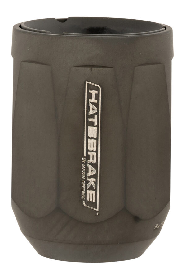 Maxim Defense MXM47709 Hate Brake  30 Cal (7.62mm), 5/8"-24 tpi, 1.50" D Black DLC Stainless Steel