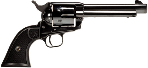 Taurus 2-D4551 Deputy  Medium Frame 45 Colt (LC) 6rd 5.50" Polished Black Steel Barrel, Cylinder & Steel Frame, Black Polymer Grip, Transfer Bar Safety
