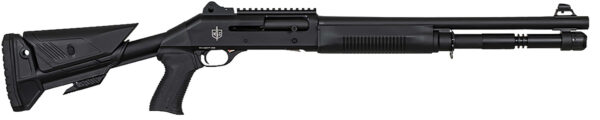 160753.jpg MAC 21000154 1014 Breacher 12 Gauge Semi-Auto 3" 5+1 18.50" Black Anodized Steel Barrel, Black Anodized Picatinny Rail Receiver, Black Pinned Fixed Synthetic Stock, Black Polymer Grip