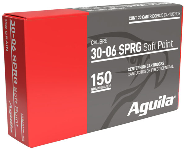 161537.jpg Aguila 8108AG 30-06Springfield 150gr InterLock Boat Tail Soft Point 20 Per Box/10 Case