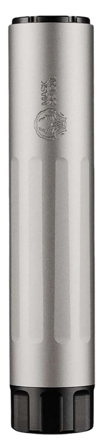 162975.jpg Dead Air MASK22SIL Mask HD Silver 22 LR Silencer