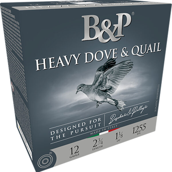 167988.jpg B&p Ammunition 410BD8 Heavy Dove & Quail 410Gauge 2.50" 1/2oz 8Shot 25 Per Box/10 Case