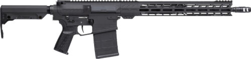 CMMG 33A590C-AB Resolute MK3 8.6 Blackout 20rd 16.10" Black Nitride 7075-T6 Aluminum Receiver 15" M-LOK Handguard CMMG Zeroed Grip