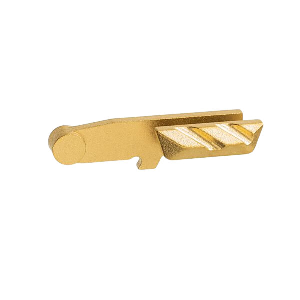 171174.jpg Tyrant CNC TDP365SCLGOLD Extended Slide Catch Lever Sig P365 Gold Stainless Steel