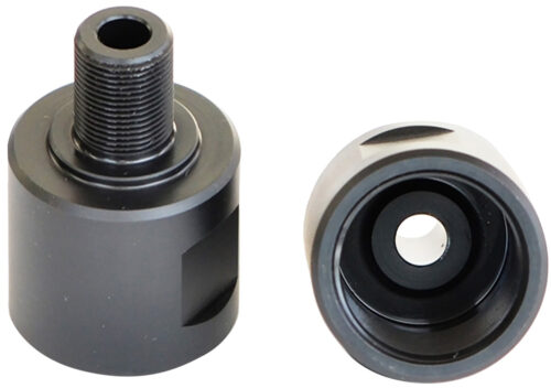 171514 Griffin Armament 24MM5824A Suppressor Mount Thread Adapter 5/8"x24 Melonite QPQ Black