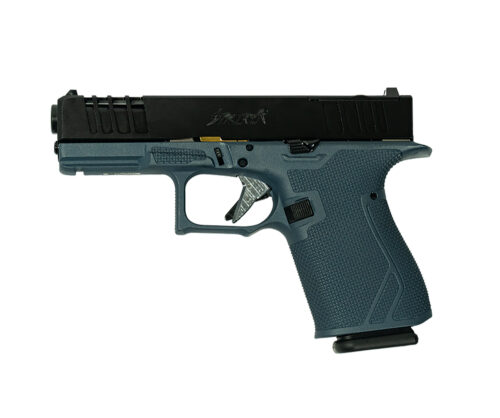 172616.jpg Great Lakes Firearms GL19BLU Striker 9mm 15+1 4" Front/Rear Serrations Cerakote Blue Titanium