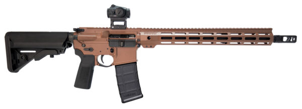 173059.jpg Bushmaster 0010006H212 Bravo Zulu 5.56 NATO 30rd 16" Salt Bath Nitride 7075 Aluminum Alloy Receiver H Series Cerakote Grip