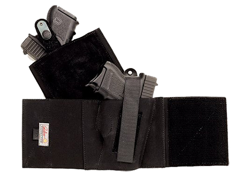 17536.jpg Galco CAB2L Cop Ankle Band Size Large Size Black Neoprene/Velcro Fits Glock 26/27 Gen3-5/Glock 48/Ruger Max-9 Right Hand