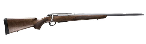 175402.jpg Tikka JRTXA71620MT T3x Hunter Full Size 308 Win 3+1 20" Matte Stainless Fluted Threaded Barrel, Matte Drilled & Tapped Stainless Steel Receiver, Fixed Oiled Walnut Wood Stock, Right Hand