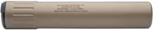 177679.jpg ADVANCED ARMAMENT COMPANY 86601 Titan-QD 338LM/8.6BLK 1.85" FDE Titanium
