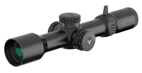 Swampfox Optics TWK525563L Warhawk  Black 5-25x56mm 34mm Tube Sharpshooter MIL Reticle
