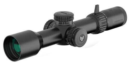 Swampfox Optics TWK525563M Warhawk  Black 5-25x56mm 34mm Tube Sharpshooter MOA Reticle