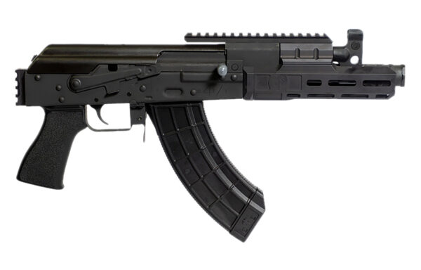 180634.jpg Century Arms HG8000N Draco 7.62x35mm 30+1 7.50" Black M-LOK Handguard, Black Picatinny Rail, Rear Picatinny Rail, Black Polymer Grip