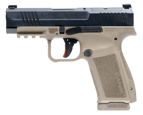 183727.jpg Canik HG7885CABD-N Mete MC9LS *CA Compliant 9mm Luger 10+1 3.63" Black Steel Barrel, Black Nitride Steel Serrated Slide, Flat Dark Earth Polymer Frame w/Picatinny Rail, Interchangeable Backstrap Grip