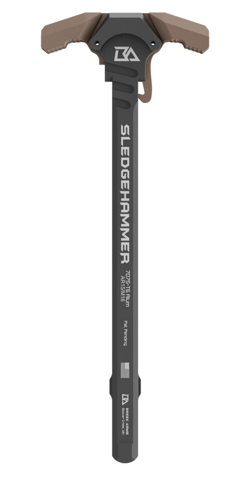 Breek Arms BRK6015FDE Sledgehammer Charging Handle Mil Spec AR15/M16 Rifles Flat Dark Earth 7075-T6 Aluminum