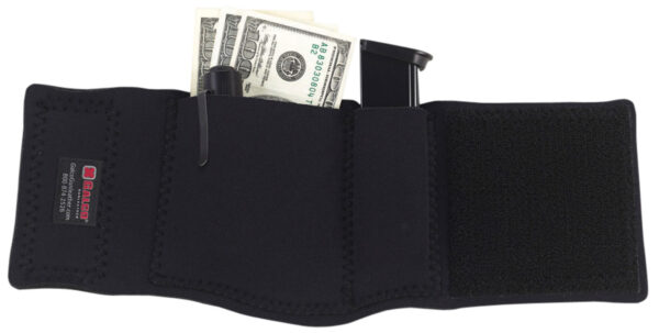 2197.jpg Galco CAS Ankle Safe Fits Springfield SA-35 13" Hook & Loop Mount Black Neoprene